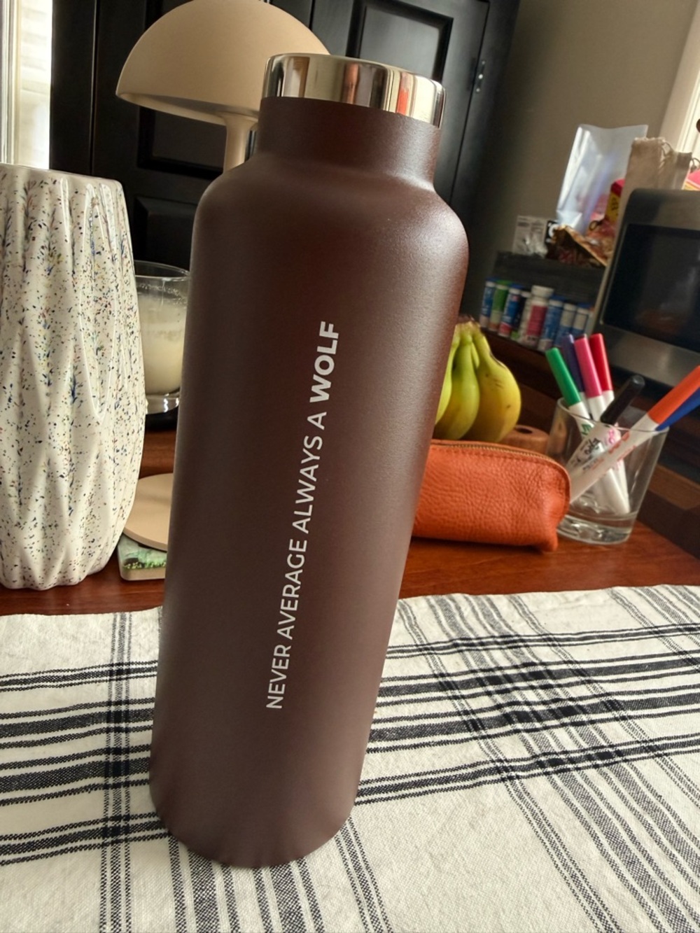 WOLFpak 25oz Flask - Mocha Brown - Picture 6 of 6